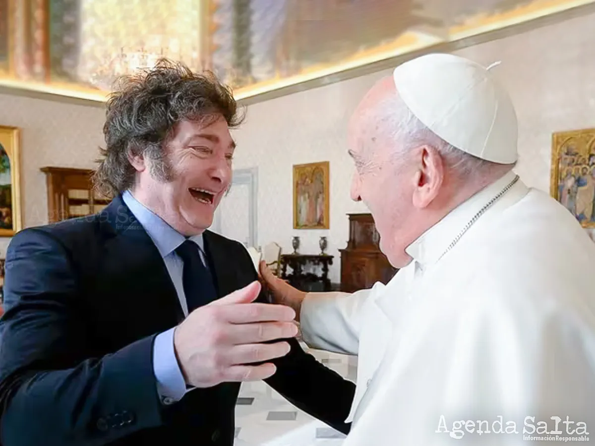 El papa Francisco se reunió con el presidente Javier Milei en el Vaticano