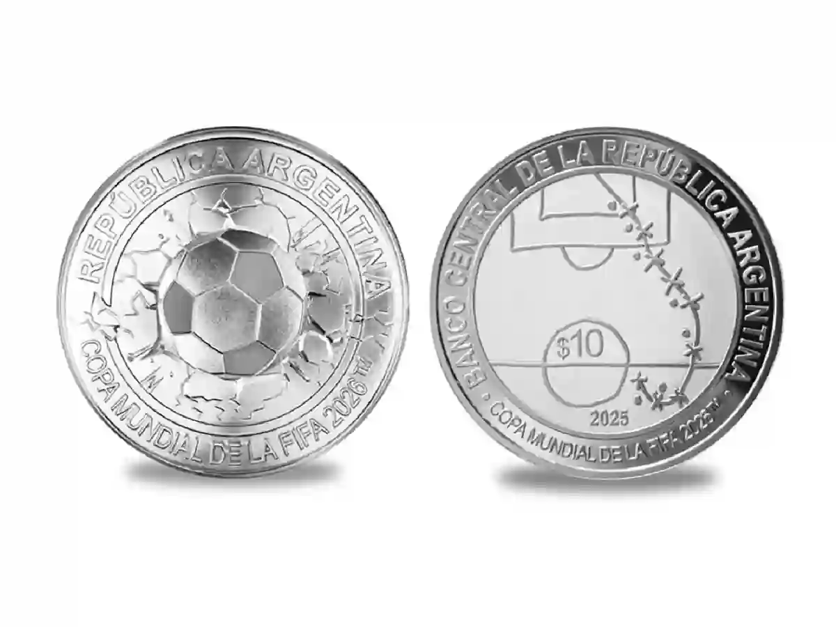 El BCRA lanza una moneda para el Mundial 2026: cuesta $235.000