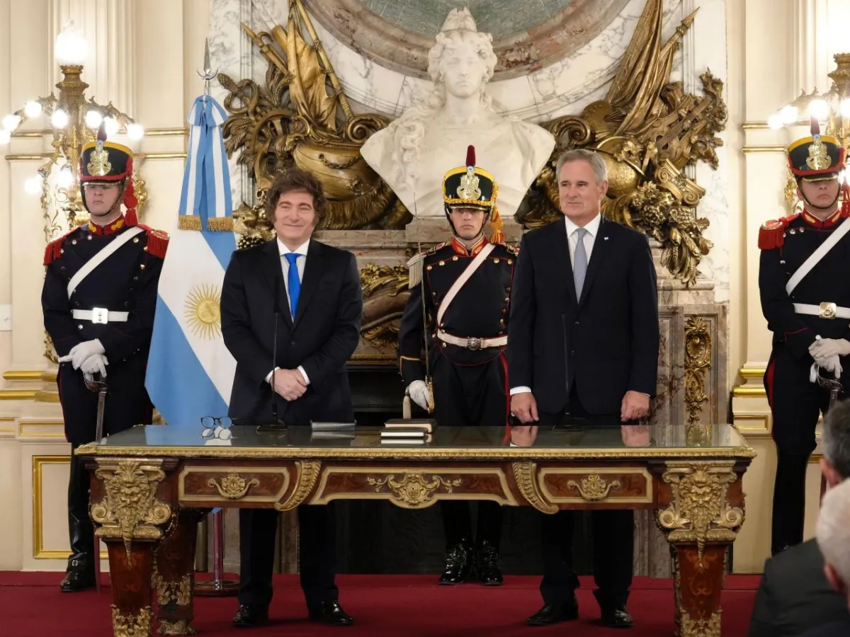 Pablo Quirno asumió como canciller y Milei evalúa más cambios en el Gobierno