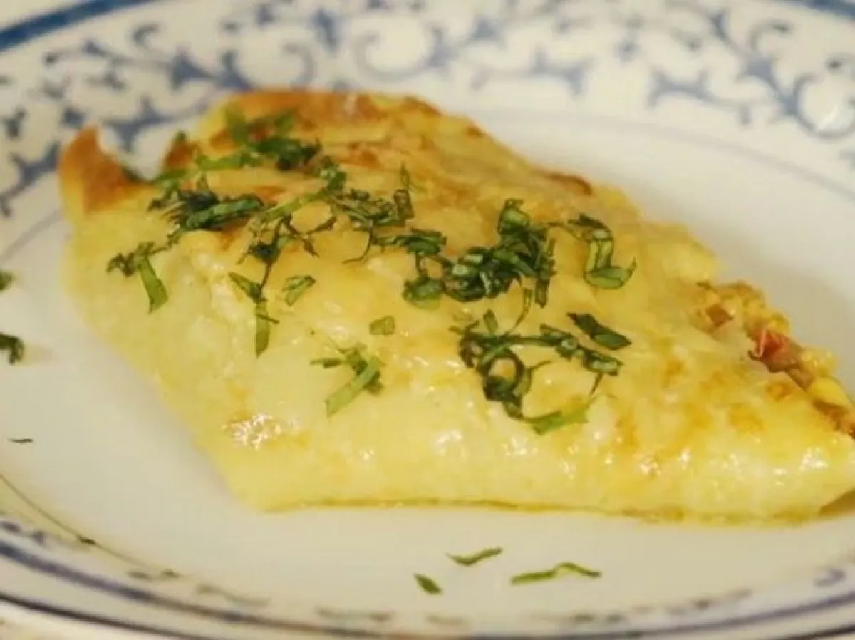 Crepes de humita gratinados: receta rápida y contundente