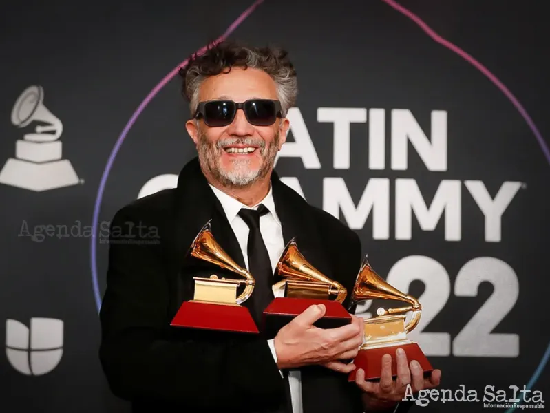 Fito Páez arrasó en los Latin Grammy 2022: ganó los tres premios a los que aspiraba