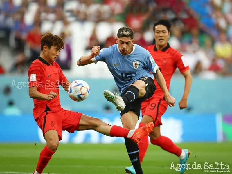 Uruguay no pasó del empate ante Corea del Sur en su debut mundialista
