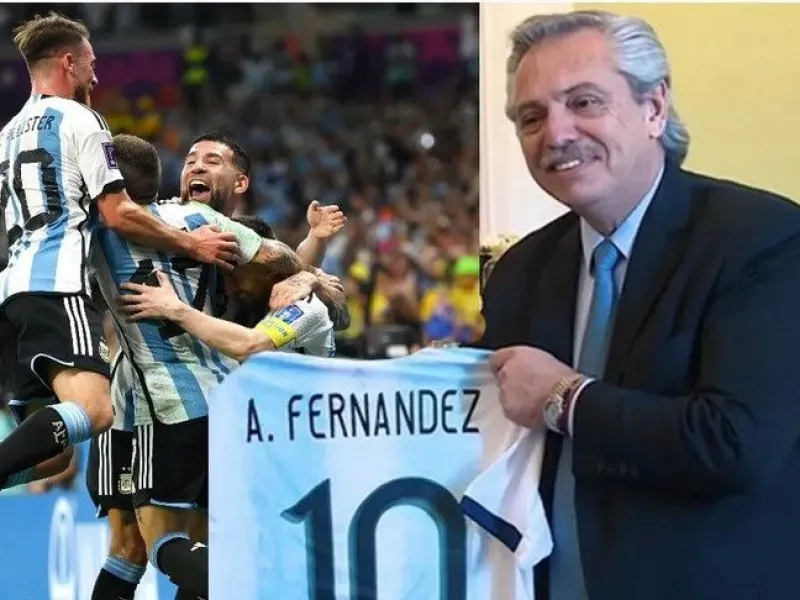 Alberto Fernández celebró la victoria de la Selección Argentina: "Estos momentos nos llenan el alma"