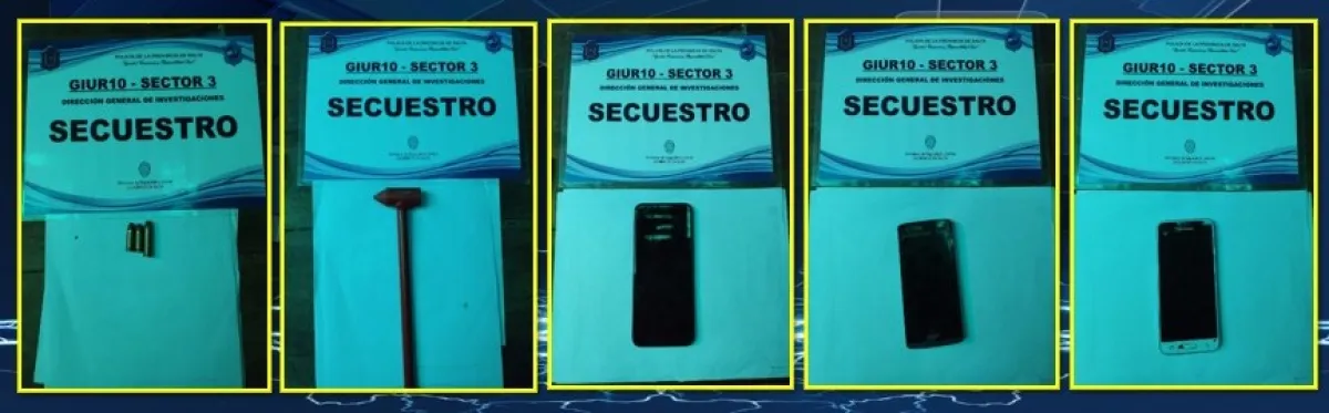 Elementos secuestrados