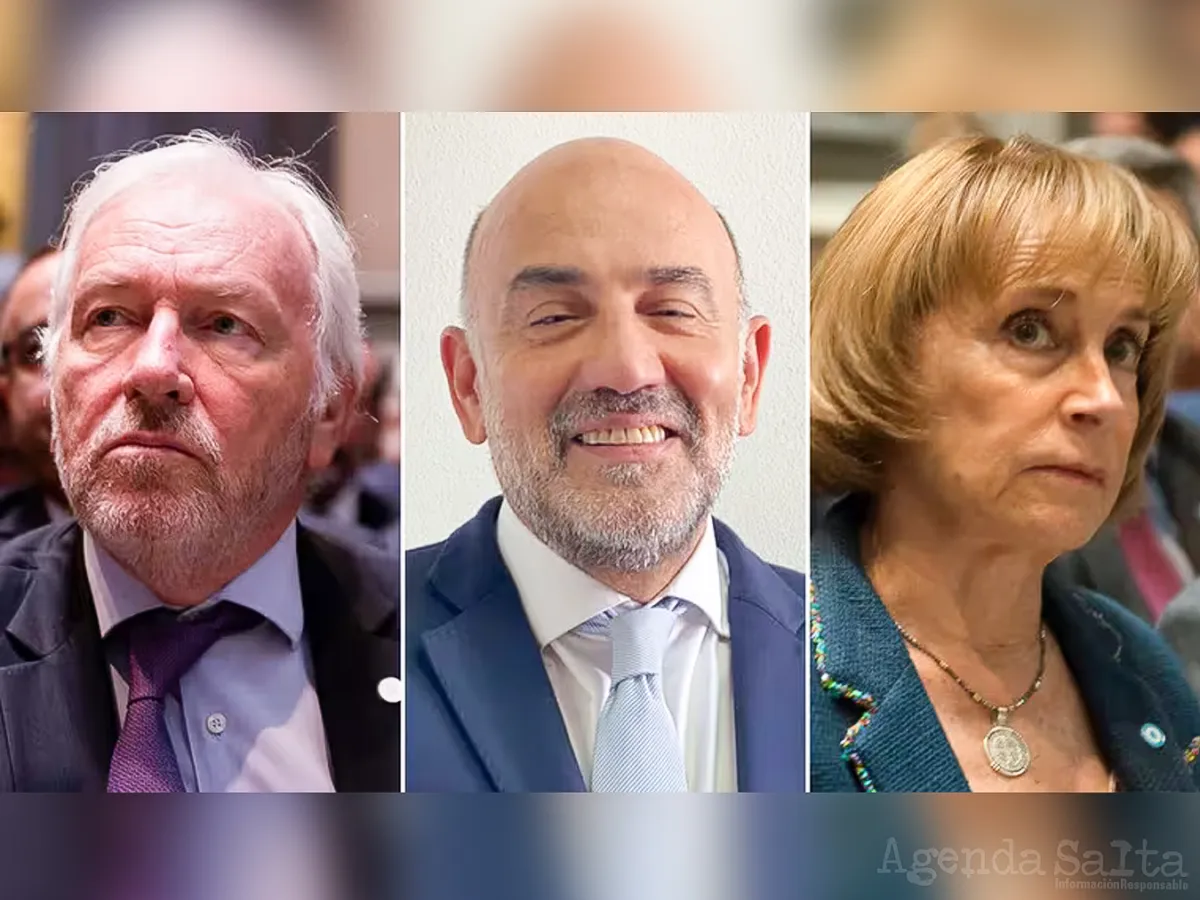 Los jueces de Casación Carlos Mahiques, Diego Barroetaveña y Angela Ledesma, a cargo de la revisión del fallo por el atentado a la AMIA