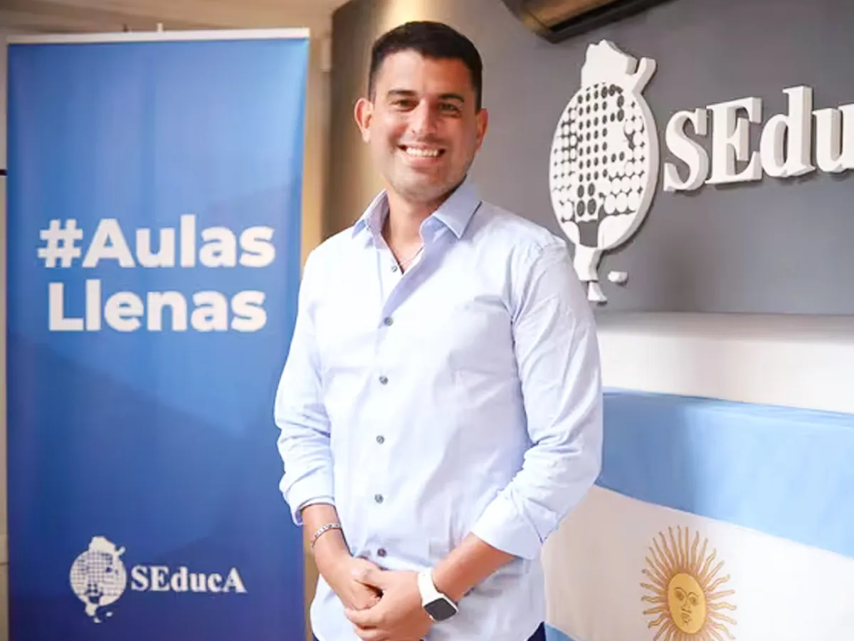 Facundo Lancioni, titular del sindicato Seduca: “Este es un paro para desgastar a Milei”