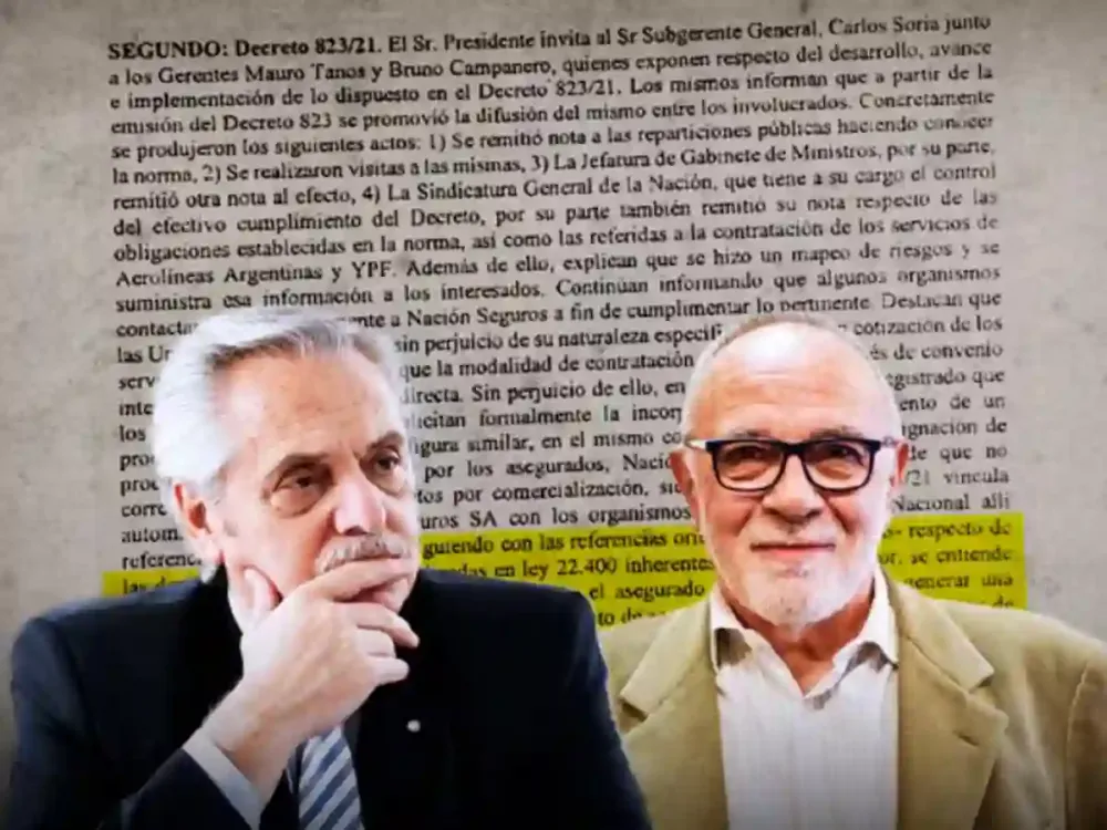 Alberto Pagliano y Alberto Fernández se conocen hace más de treinta años.