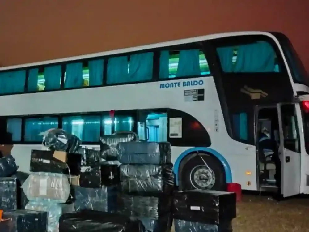 El colectivo tenía como destino la provincia de Tucumán