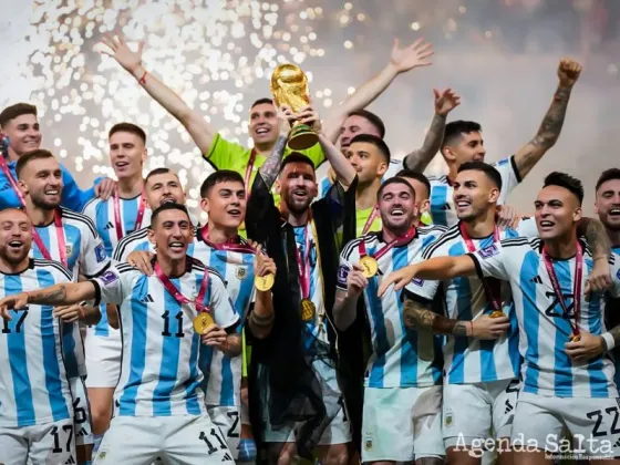 A un mes de Argentina campeón del mundo: Salta tuvo un festejo increíble