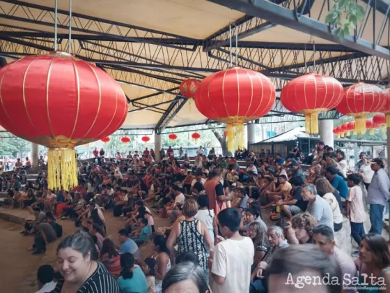 Con la participación de 1500 vecinos, la Municipalidad celebró el Año Nuevo Chino