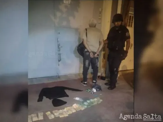 Detuvieron a un pintor salteño que tras "pintarle" la casa, le robó un millón y medio de pesos a la dueña