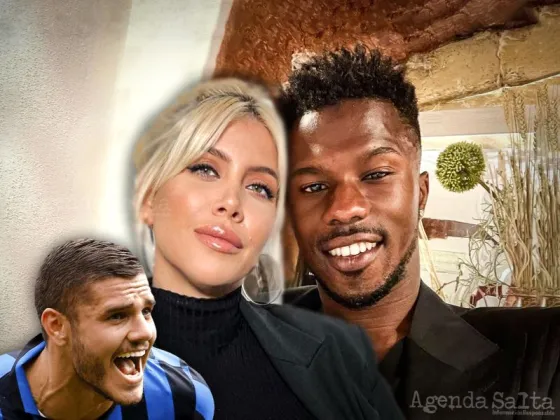 Confirman el romance entre Wanda Nara y Keita Baldé Diao