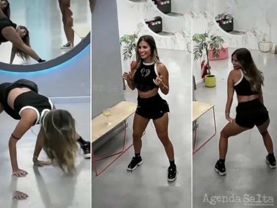 Julieta sorprendió con su destreza para el twerking