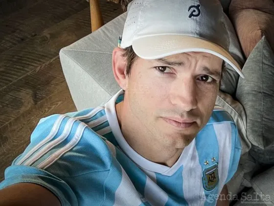 “Fue bíblico” Ashton Kutcher sigue mostrando su fanatismo por Messi y Argentina