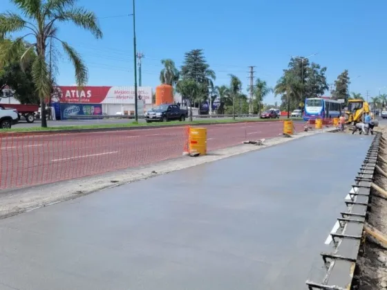 El municipio intensifica las obras de refuncionalización de la rotonda de Paraguay y Ragone