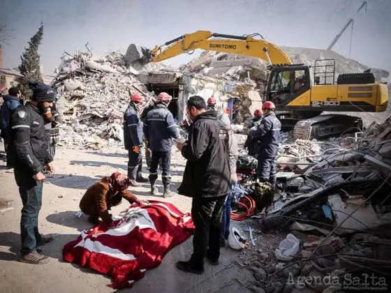 Ascendió a más de 24.000 la cifra de muertos en Turquía y Siria por el terremoto
