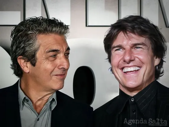 Ricardo Darín y Tom Cruise juntos en la previa de los Oscar