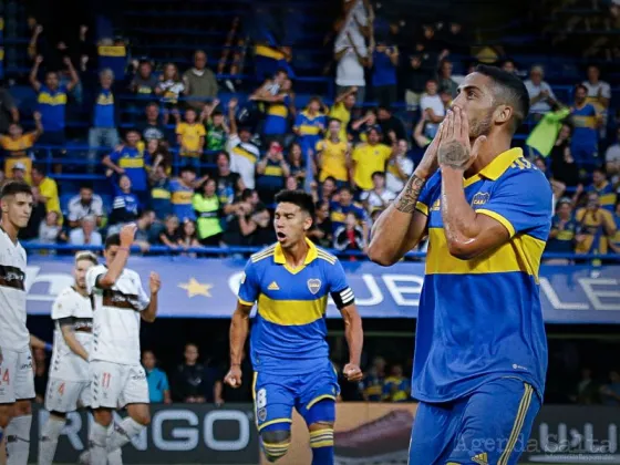 Boca le ganó a Platense en la Bombonera