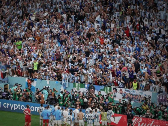 La Selección argentina es finalista al premio "The Best" a mejor hinchada del mundo