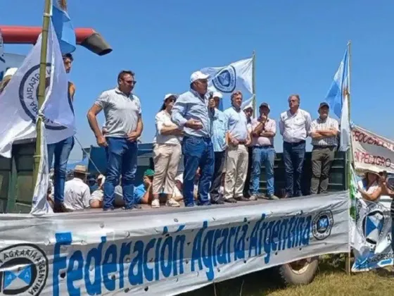 “Tengo siete hectáreas, no soy ningún terrateniente”: la emoción del presidente de Federación Agraria