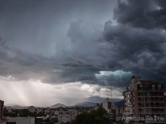 Alerta por tormenta en Salta