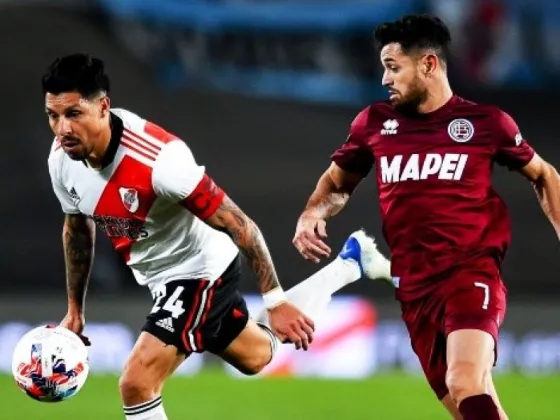 Lanús vs River Plate por la Liga Profesional, en vivo: hora, TV y formaciones