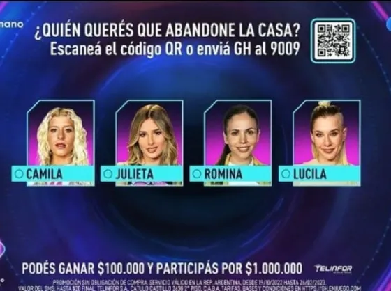 El llanto desconsolado de Camila, La Tora y Julieta ante la posible eliminación de Gran Hermano