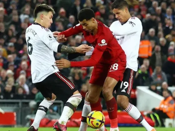 El Liverpool aplastó 7-0 al Manchester United de Lisandro Martínez y Alejandro Garnacho