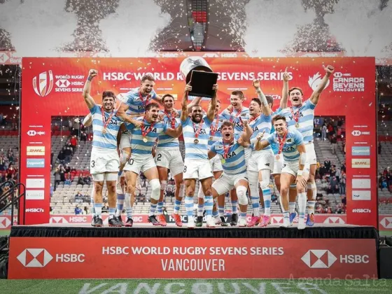 Los Pumas 7's derrotaron a Francia y se coronaron campeones del Seven Series de Vancouver