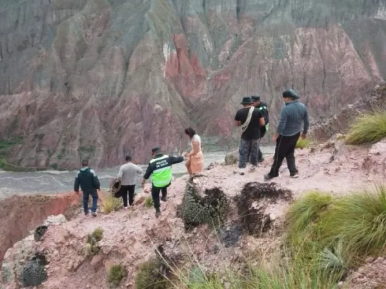 Turista se perdió en los cerros de Iruya pero afortunadamente fue rescatada