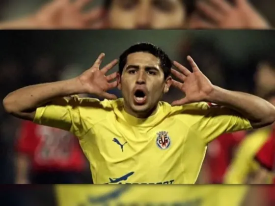 Juan Román Riquelme vuelve a jugar al fútbol