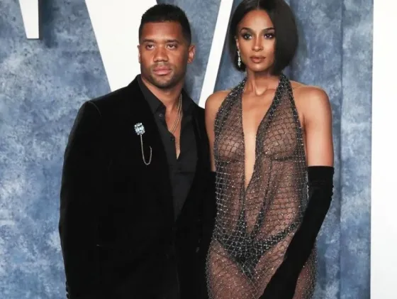 Prácticamente desnuda: este fue el look de Ciara en la after party de los Premios Oscar