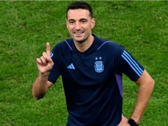 Scaloni les dio una charla a los futbolistas de Matienzo antes del clásico: “Hay que jugar con pasión”