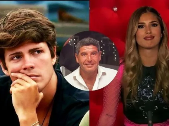 El papá de Marcos mandó al frente a su hijo al hablar de su relación con Julieta en Gran Hermano: "Yo creo que le gusta"