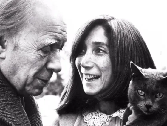 Murió María Kodama, viuda de Jorge Luis Borges