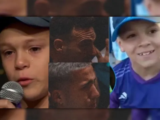 Quién es José Andrada, el salteñito que hizo emocionar a todos en el homenaje de la Conmebol a la Selección