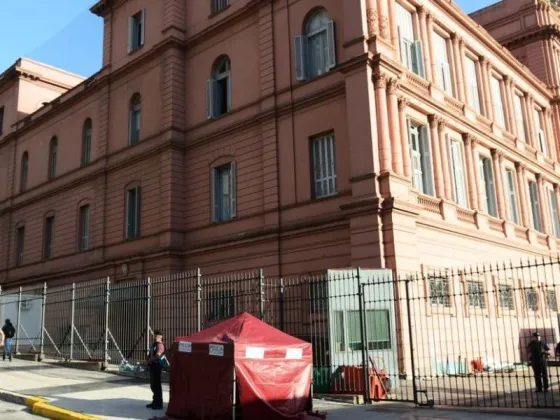 Una beba murió en la puerta de Casa Rosada