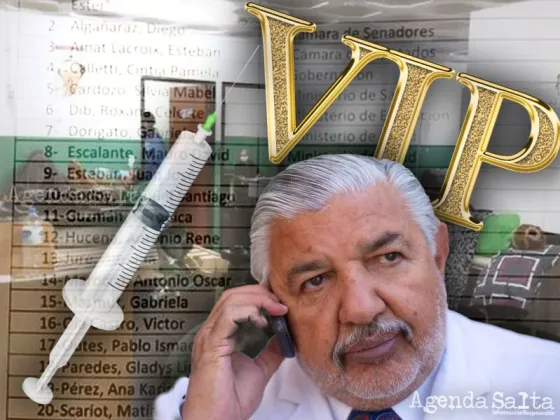 Vacunatorio VIP en Salta: El ministro responsable de los privilegios durante la pandemia quiere ser diputado