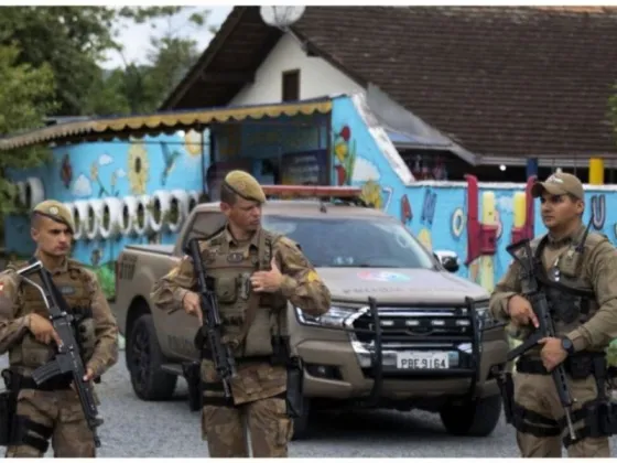 Masacre en un jardín de infantes de Brasil: un hombre mató a hachazos a cuatro niños