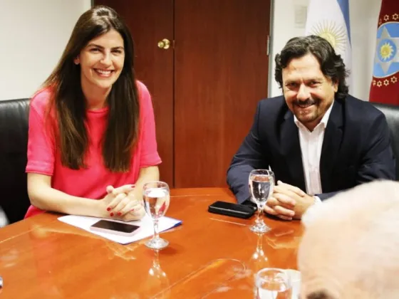 Bettina Romero y Gustavo Sáenz