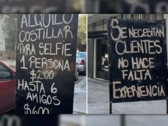 “Alquilo costillar para selfie”: la increíble propuesta de una carnicería que cobra $600 por una foto
