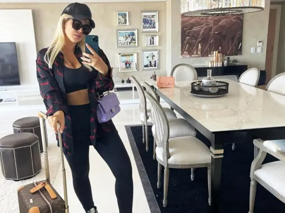 La lujosa casa de Wanda Nara en Buenos Aires: pileta cubierta, sala de cine y vista el Monumental