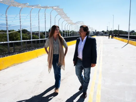 Bettina Romero: “Con el nuevo puente estoy cumpliendo mi palabra de trabajar por una ciudad conectada al progreso”