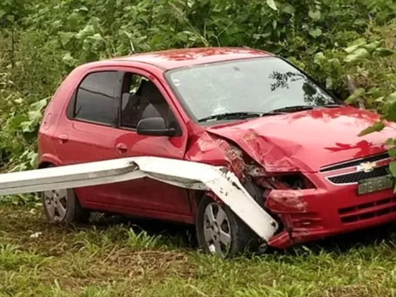 El hombre que conducía el vehículo al momento del accidente no quiso realizar el test de alcoholemia