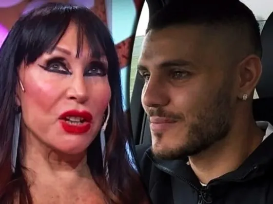 El durísimo retruque de Moria Casán a Mauro Icardi: "Padecés de un desabastecimiento neuronal"