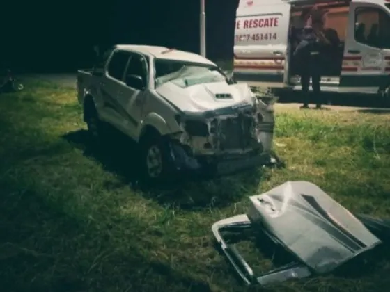 Terrible accidente entre dos camionetas en el norte provincial