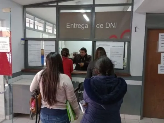 Mañana domingo en toda la provincia el Registro Civil entregará ejemplares de DNI