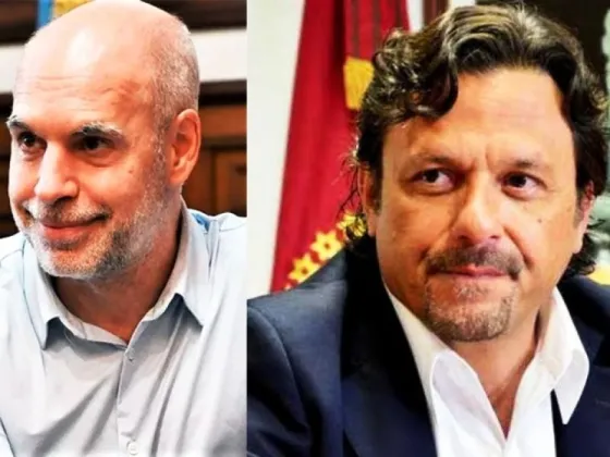 Rodríguez Larreta felicitó a Gustavo Sáenz por su reelección como gobernador