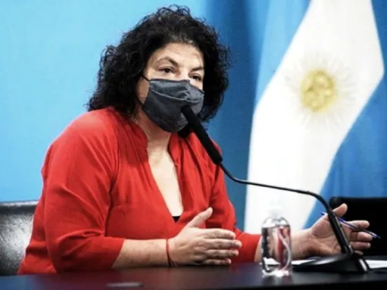 Ministra de Salud, Carla Vizzotti