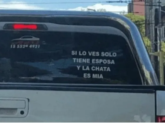 CÓRDOBA: El insólito método de una mujer para que no se le "acerquen" a su marido